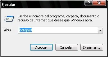 Comandos utiles para el menu Ejecutar de WIN 8