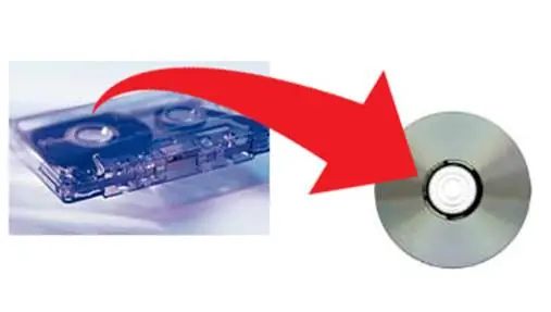 Analógico a digital: Pasar del equipo de audio al CD