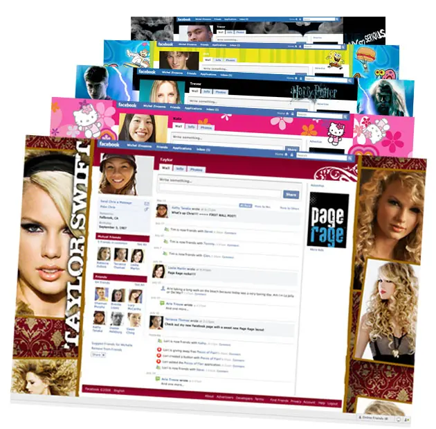 como poner fondo al facebook