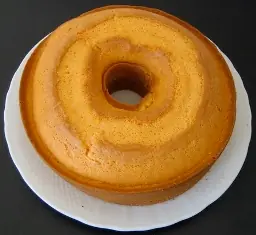 Keke de naranja a microondas