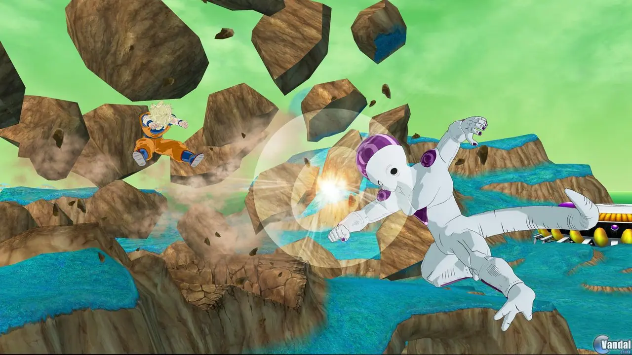 info dragon ball z ragin blast