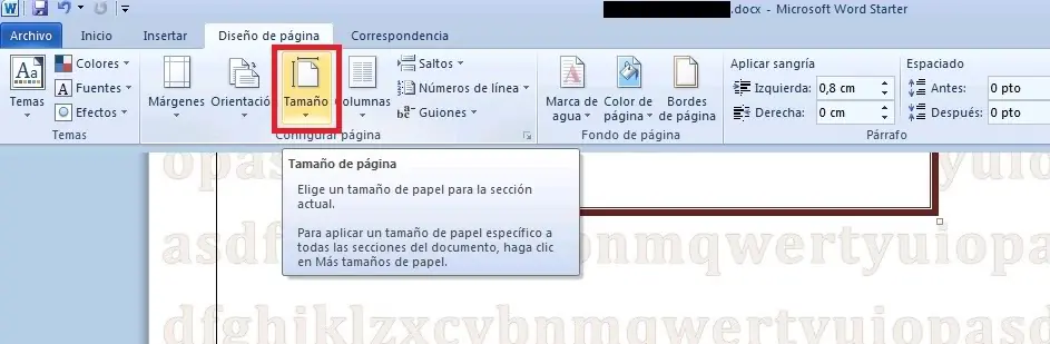 Como hacer que se imprima todos los bordes de pagina en word