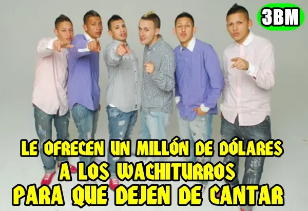 Le oferecen un millon de dolares a los wachiturros