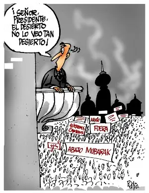 Gideon Levy sobre la revolución en Egipto.