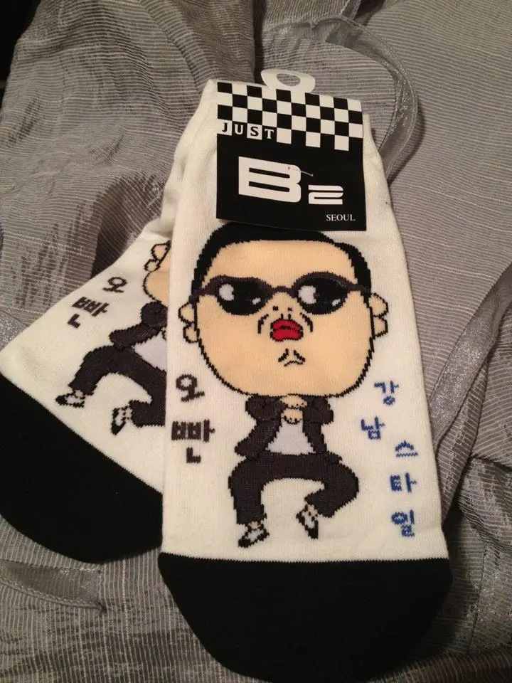Calcetines “Gangnam Style”
