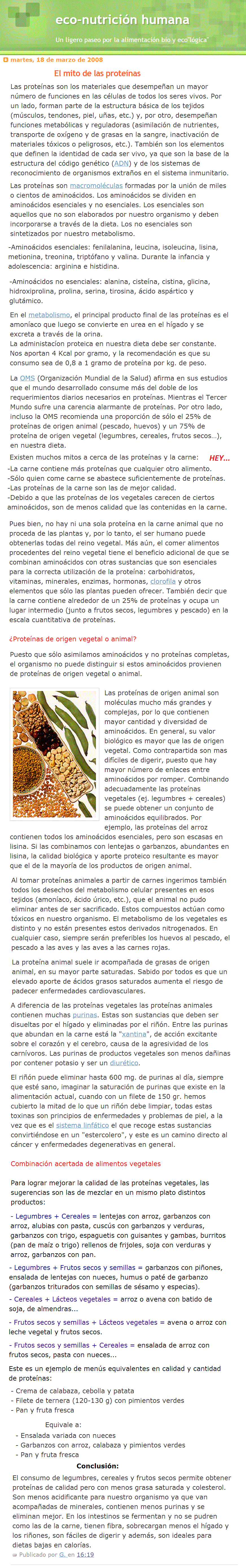 El mito de las proteínas (animales)