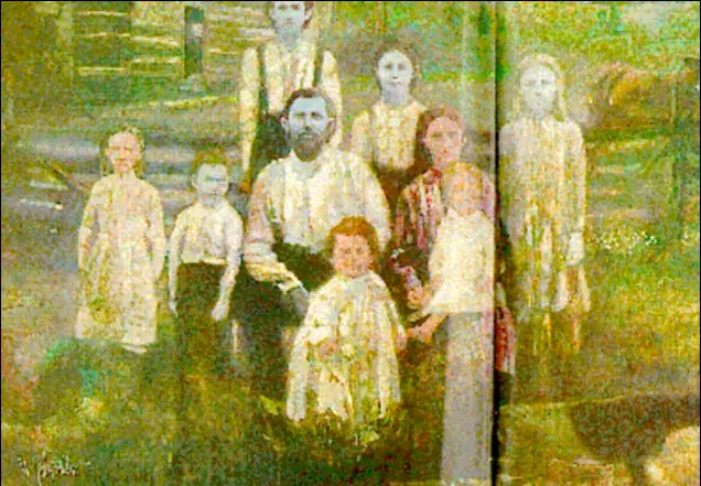 El Misterio De La Familia Color Azul
