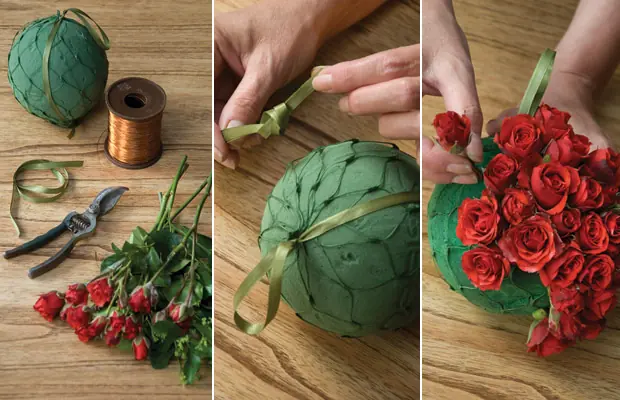 Arreglos navideños: colores clásicos, texturas novedosas