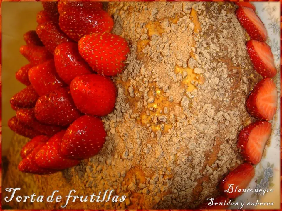 Torta de frutilla