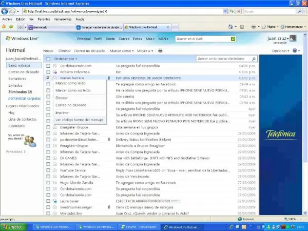 rastrea a la persona que te manda e-mail IP