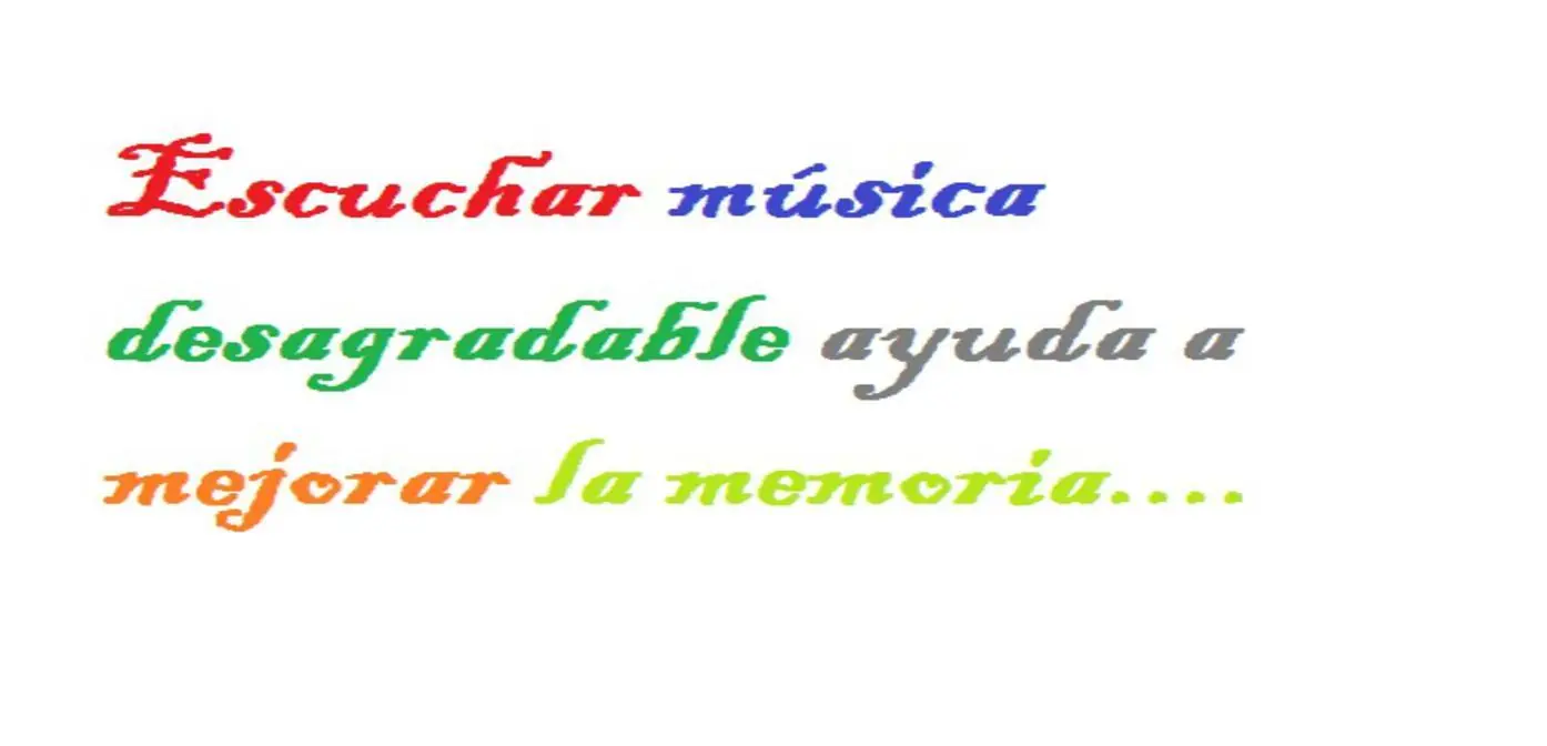 Escuchar Música desagradable ayuda a mejorar la memoria