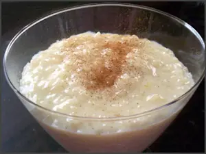 Arroz con leche
