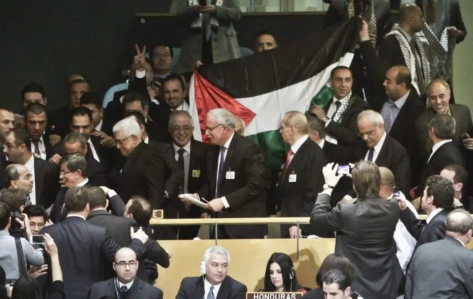 PALESTINA es "ESTADO" observador israel y eeuu re