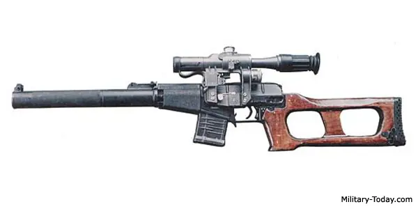 Rifle de precisión: Vintorez (Rusia).