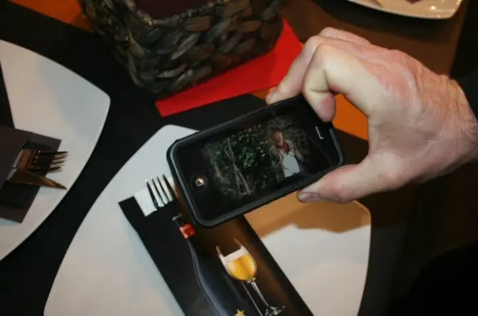 Realidad Aumentada en el restaurante