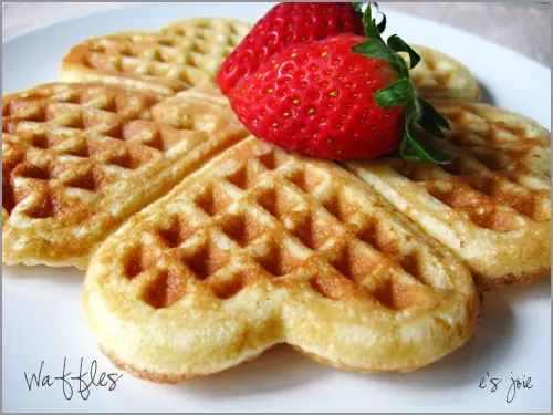 Waffles con Chocolate para un Desayuno Navideño