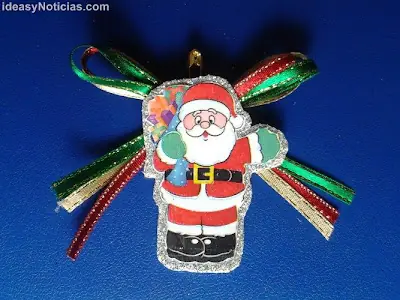 Broche de Santa claus como accesorio Navideño