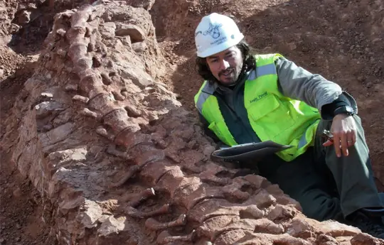 Presentan evidencia de un nuevo dinosaurio de Mendoza
