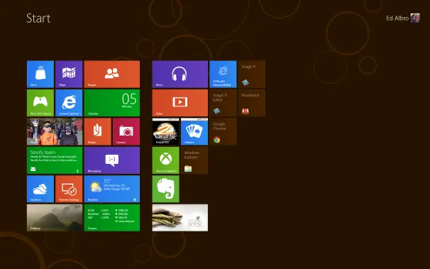 Critica a la nueva interfaz de windows 8