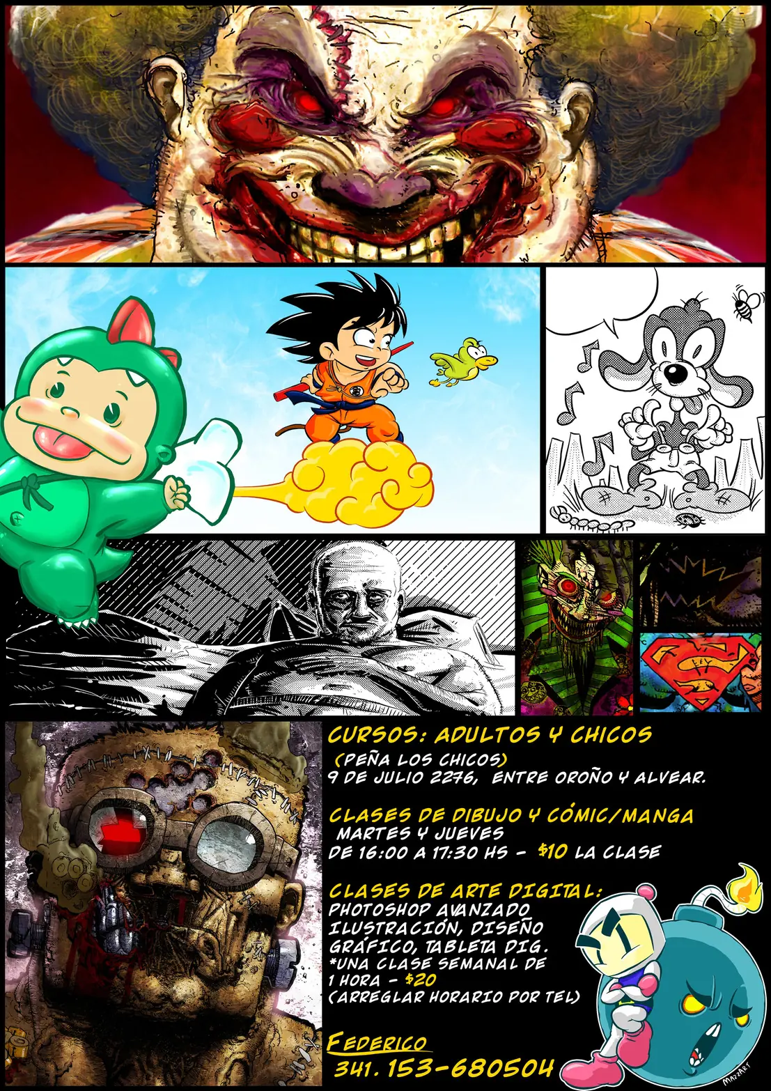 Curso de dibujo, cómic y manga. Rosario