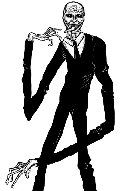 Slenderman O También conocido como el coco leyenda