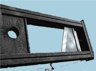 La guillotina horizontal