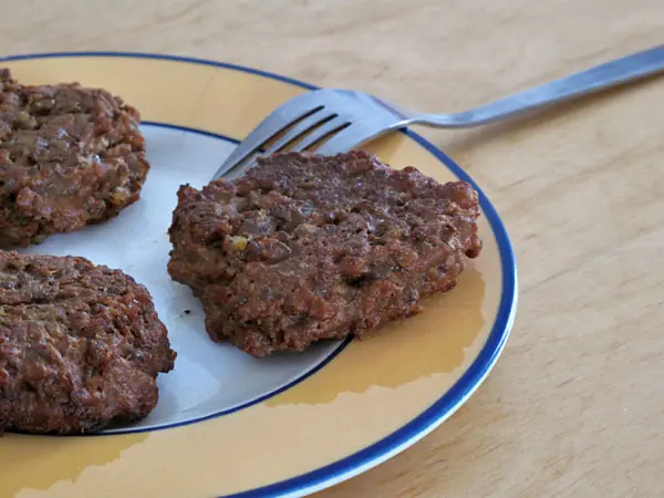 Hamburguesa de lentejas