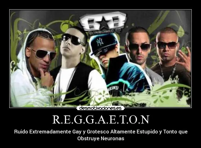 reggaeton causa de mala salud