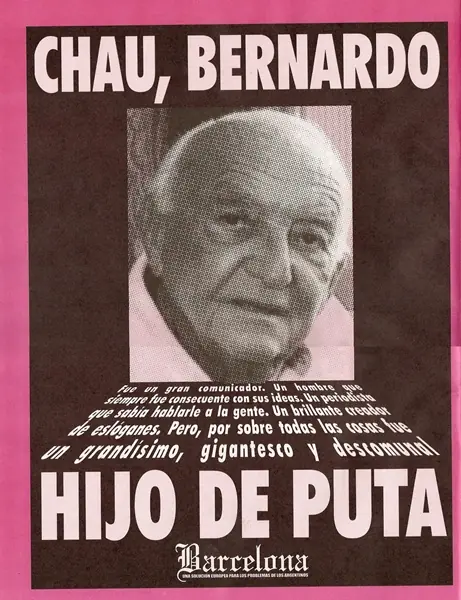 Bernardo Neustadt, a 3 años de la muerte de un grandísimo
