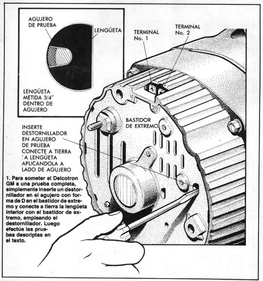 como reparar un alternador universal con regulador interno