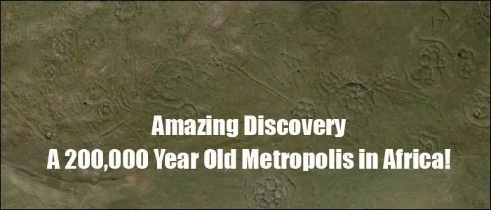 Metrópolis de 200.000 años de antigüedad en África