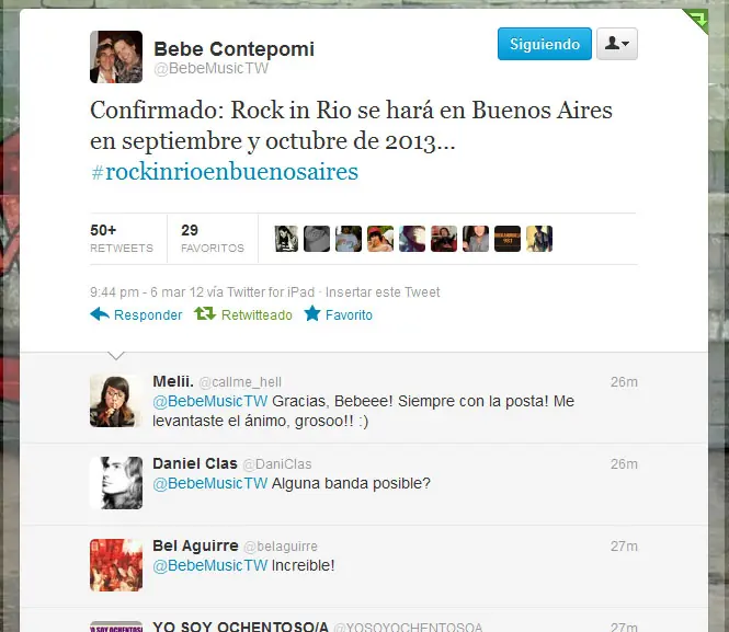 Rock In Rio Argentina 2013