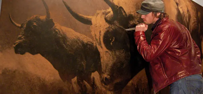 El arte de Mark Evans