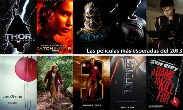Las películas más esperadas del 2013