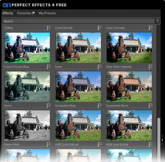 Efectos en tus imágenes al instante