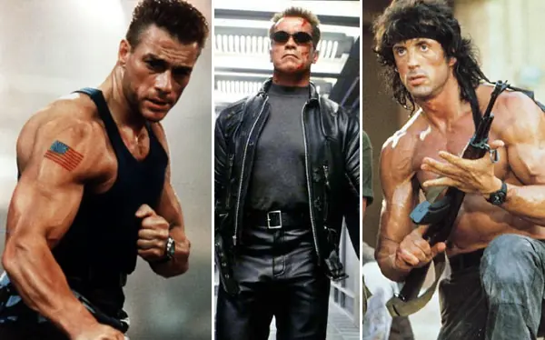 Duros de matar:los10 actores más icónicos del cine de acci