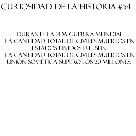 curiosidades