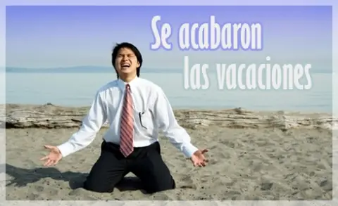 El Estres Post Vacacional