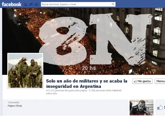 Piden golpe de estado y convocan al 8N