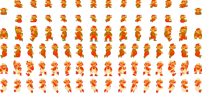 sprites de mario