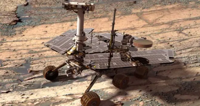 Opportunity inicia su décimo año en Marte