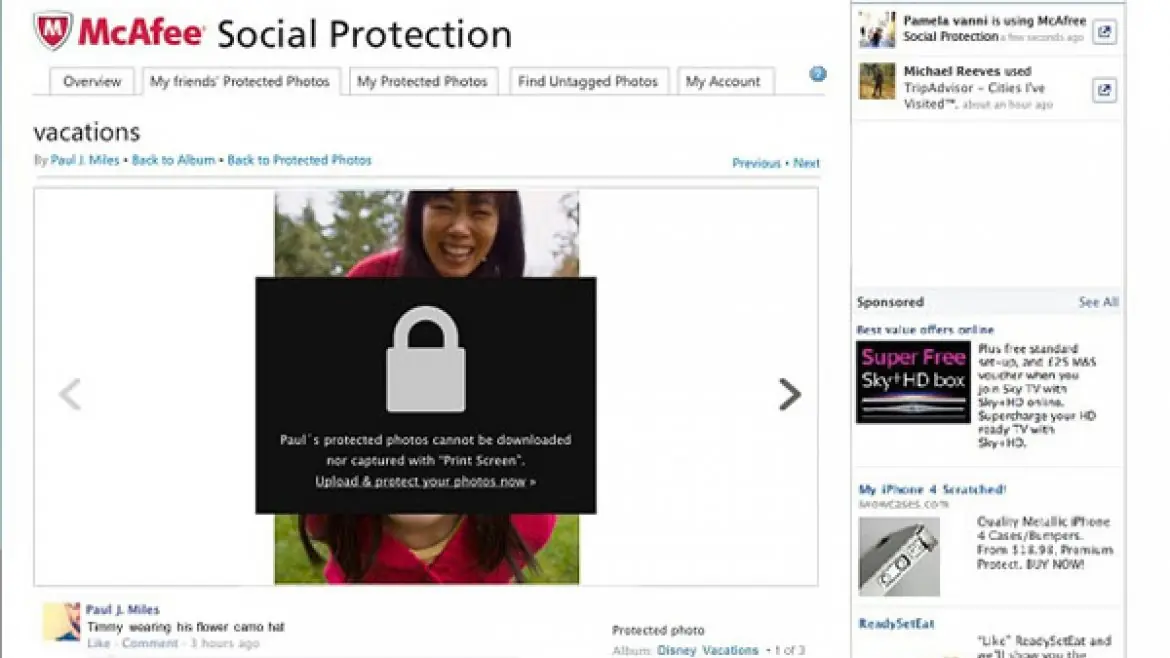 Cómo impedir el "robo" de fotos en Facebook