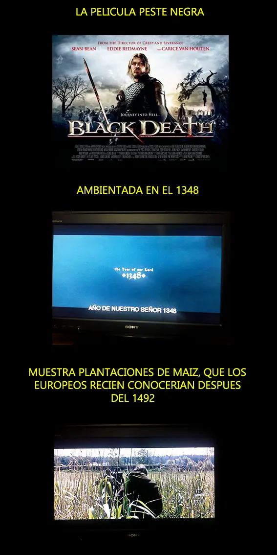¿Maíz en Europa en el año 1348?