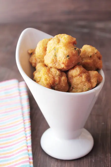 Buñuelos de bacalao
