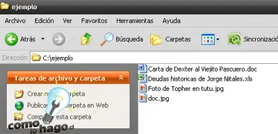 Como Ocultar Archivos en Una Foto
