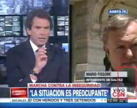Sergio Szpolski ayuda a Cristobal López a cubrir la insegur