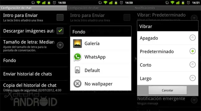 WhatsApp para Android activa la descarga de imágenes