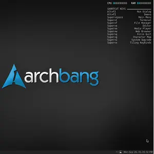 ArchBang es ligero y esta siempre al día