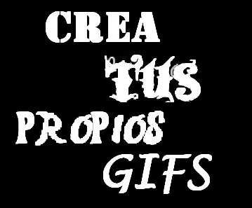 Como crear gifs