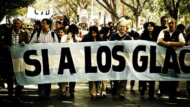 Ley de Glaciares: Nos concentramos frente al Congreso